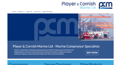 Desktop Screenshot of player-cornish-marine.com