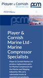 Mobile Screenshot of player-cornish-marine.com